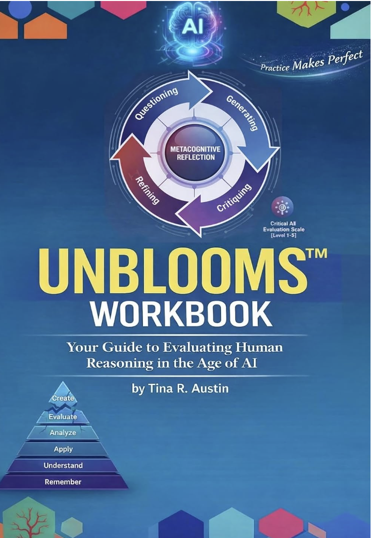 Cover of Tina Austin’s UnBlooms workbook